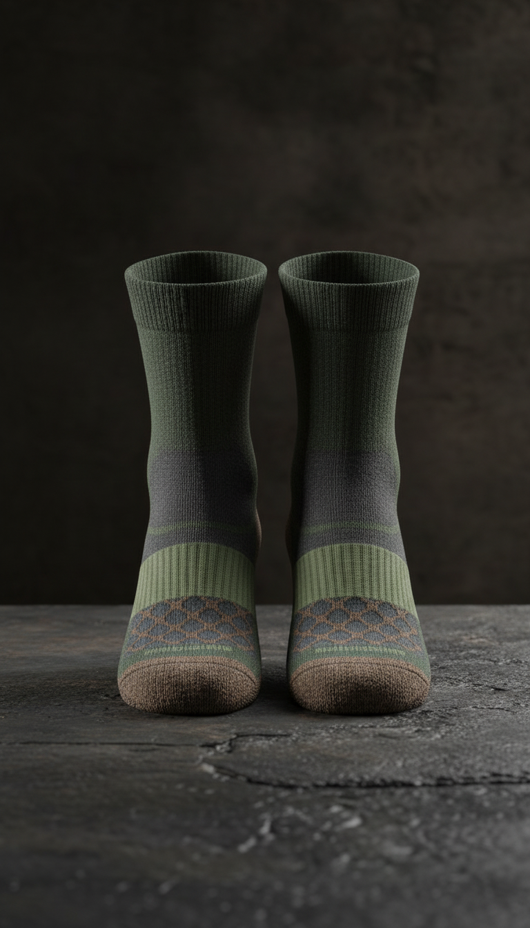 Technical Hiking Socks in a new setting