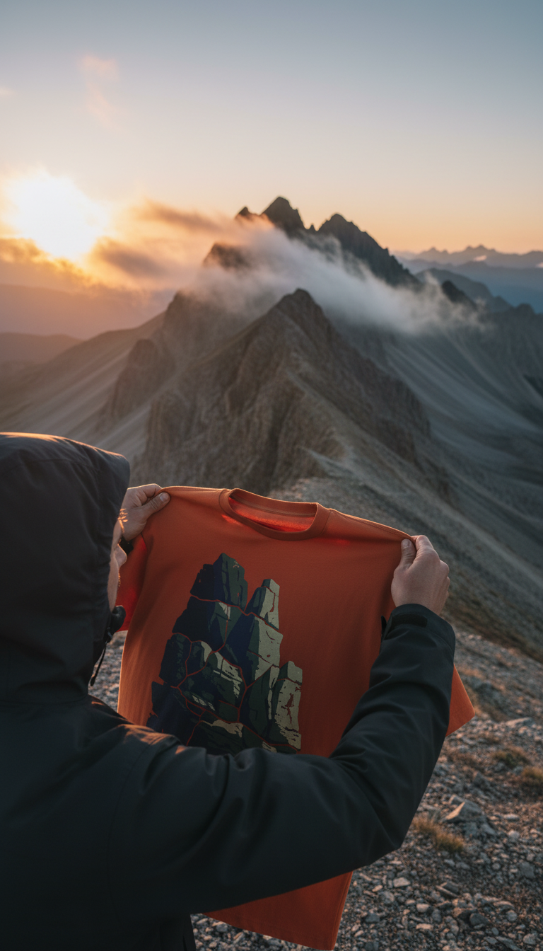 Oversized T-Shirt in use