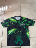 Get Off The Couch Productions short sleeve shirt in green - front