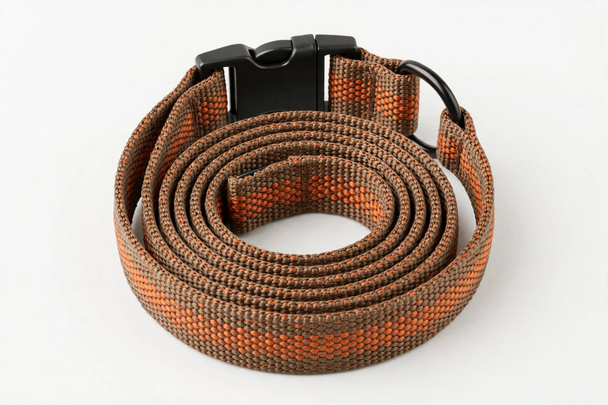 Trailhead woven dog collar