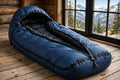 Summit 20 Down Sleeping Bag in a cabin
